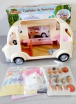 Coleção Sylvanian Families - Carrinho de Sorvete - Epoch com todosos acessórios lacrados, acompanha caixa, tudo em ordem, muito bom estado. Obs:Item que fazia parte do acervo de um grande colecionador e agora está disponivel para venda nesse leilão.