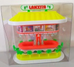 Pevi - Lanxita, lanchonete de plástico rígido completa, anos 80 original lacradoObs:Item que fazia parte do acervo de um grande colecionador e agora está disponivel para venda nesse leilão.