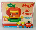 Glasslite - A casinha das Sapecas, maça do amor, brinquedo está em bom estado e acompanha caixa com alguns amassados/avarias. Obs:Item que fazia parte do acervo de um grande colecionador e agora está disponivel para venda nesse leilão.