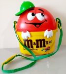 M&MS -Dispenser Lancheira, muito bem conservada.Obs:Item que fazia parte do acervo de um grande colecionador e agora está disponivel para venda nesse leilão.