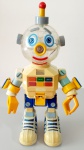 Brinquedos Estrela - Robô Tony, anos 90, não foram realizados testes, corpo íntegro, tampa das pilhas ok.