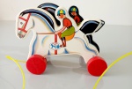 Antigo brinquedo americano Toy Town, Fischer Price Toys apresenta bom estado de conservação.
