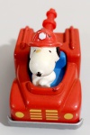 Antigo Snoopy Fusquinha Carrinho Bombeiro.