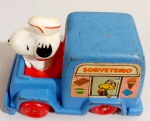 Snoopy Sorveteiro Estrela. Anos 80