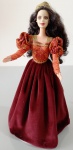 Barbie de coleção princess of the world - Princesa de Portugal. Em perfeito estado, medindo 30 cm