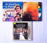 Laser disc -  3 box: Na American in Paris; Berlioz e Gioacchino Rossini  La Gerentola.
