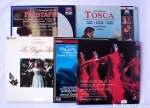 Laser disc - 4 álbuns e 1 box, total de 7 discos: Verdi  Falstaff; Andrea Andermam  Tosca; Gioacchino Rossini  La Gazza Ladra; Leoncavallo  Pagliacci ; Manuel de Falla  Nights in The Gardens of Spain.