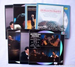 Laser disc -  8 álbuns, total de 8 discos: Brahms  Sonatas, Requiem e Symphonies.