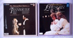 Laser disc - 2 box - Total de 4 discos: The Metropolitan Opera - Lohengrin e Tannhauser - Richard Wagner.