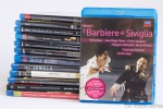 Lote composto de 13 blu-ray disc  temas: ballet, ópera e música clássica.