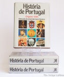 Livro - História de Portugal de 1245 a 1640, direcção de José Hermano Saraiva, 3 volumes.Estimativa R$ 30,00 R$ 60,00