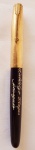 Parker - caneta tinteiro folheada a ouro 12 k, monogramada.