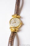 Relógio de pulso, caixa de ouro, década de 20/30, marca Eberhard.