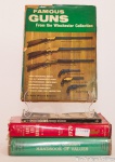 Livros - Armas - dois catálogos de preços, déc. 70; Famous Guns - from The Winchester Collection e Guns - by Frederick Wilkinson.