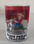 Promocional Campbell de  1998 - Brinquedo trator de metal, dimensões indicadas na embalagem original, edição de colecionador, em ótimo estado de conservação, como novo.