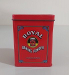 Promocional - Lata colecionável Pó Royal, está em ótimo estado de conservação. Mede aproximadamente 15x10