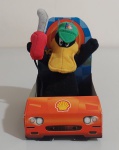 Promocional Shell - Pelúcia Patolino Looney Tunes Coleção Shell 1999, na embalagem original e em bom estado de conservação.
