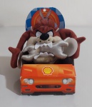 Promocional Shell - Pelúcia Taz Mania Looney Tunes Coleção Shell 1999, na embalagem original e em bom estado de conservação.