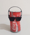 Promocional -  lata dançante promocional da Coca-Cola. Sem  testes em bom estado de ocnservação, sem a tampa das pilhas.