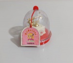 Glasslite - Brinquedo Coleção Kit Kasinha, miniatura movida a corda em formato de máquina de lavar acomodado em caixinha de acrílico original. Apresenta bom estado de conservação.