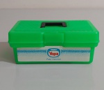 Promocional - Caixa de Ferramentas lançada pela Yopa nos Anos 80/90, na cor verde completa com todos os acessórios ( ferramentas), estado de conservação ótimo. Mede aproximadamente 20x8x10
