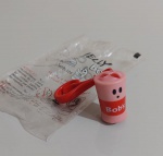 Promocional - Bob´s chaveiro com a embalagem plástica original.