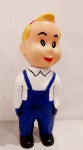 Personagem Alvinho da Trol Turma Da Luluzinha, boneco de plástico soprado com aproximadamente 40 cm de altura Quadrinhos Antigo. Exemplar em bom estado de conservação, porém foi repintado Item altamente colecionável.