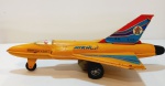 Avião De Lata - Mirage - Banesa - Anos 80. Contendo desgastes do tempo. Medindo 36x10.