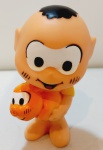 Cascão Turma Da Mônica Boneco Antigo Vinil Marca Polo Art. Medindo 12 cm.