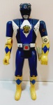 Power Rangers Vira Cabeça Azul, Altura: 14 cm..