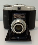 Antiga Câmera Frankar, formato 6X6 e 4X4. 11:4.5 f 75mm. Fabricado na Alemanha, anos 1950.