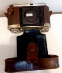 Máquina fotográfica antiga Alemã Agfa.