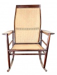 JOAQUIM TENREIRO - ( 1906, Gouveia, Portugal - 1992, Itapira, São Paulo) - Cadeira de balanço confec