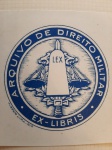 Biblioteca PREFEITO DO DISTRITO FERERAL (Rio de Janeiro) 1947 -1951. MARECHAL ANGELO MENDES DE MORAES ( 1896 - 1990)  e   coleção de ALBERTO LIMA  (1898 - 1971) RARO 1 EX - LIBRIS , pertence a uma das maiores e mais importantes coleções de EX- LIBRIS do Brasil, foi usado  na 1 Exposição Municipal de Ex - Libris do Distrito Federal ( Rio de Janeiro)  em 1949. pertenceu a coleção pessoal do grande ALBERTO LIMA, e foi  reunida, catalogada  e presenteada especialmente ao Prefeito do Então Distrito Federal,  OPORTUNIDADE ÚNICA de ter parte dessa coleção histórica.