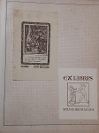 Biblioteca PREFEITO DO DISTRITO FERERAL (Rio de Janeiro) 1947 -1951. MARECHAL ANGELO MENDES DE MORAES ( 1896 - 1990)  e   coleção de ALBERTO LIMA  (1898 - 1971) RARO 2 EX - LIBRIS , pertence a uma das maiores e mais importantes coleções de EX- LIBRIS do Brasil, foi usado  na 1 Exposição Municipal de Ex - Libris do Distrito Federal ( Rio de Janeiro)  em 1949. pertenceu a coleção pessoal do grande ALBERTO LIMA, e foi  reunida, catalogada  e presenteada especialmente ao Prefeito do Então Distrito Federal,  OPORTUNIDADE ÚNICA de ter parte dessa coleção histórica.