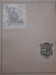Biblioteca PREFEITO DO DISTRITO FERERAL (Rio de Janeiro) 1947 -1951. MARECHAL ANGELO MENDES DE MORAES ( 1896 - 1990)  e   coleção de ALBERTO LIMA  (1898 - 1971) RARO 2 EX - LIBRIS , pertence a uma das maiores e mais importantes coleções de EX- LIBRIS do Brasil, foi usado  na 1 Exposição Municipal de Ex - Libris do Distrito Federal ( Rio de Janeiro)  em 1949. pertenceu a coleção pessoal do grande ALBERTO LIMA, e foi  reunida, catalogada  e presenteada especialmente ao Prefeito do Então Distrito Federal,  OPORTUNIDADE ÚNICA de ter parte dessa coleção histórica.