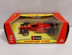 Miniatura de metal, escala 1:24 VFerrari F310 1996 Burago, Formula Collection, carro está em caixa original e ainda lacrado na base.