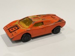 Matchbox - Lamborghini Nº27,  Anos 70, está em bom estado, mas com alguns desgastes na pintura.