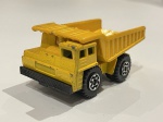 Matchbox Inbrima - Faun Dump Truck Superfast amarelo Brazilian 1970
