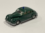 Miniatura marca Wiking Modelo BMW 501 Policia, confeccionado em plástico rígido, estado de NOVO!!! Escala 1:87