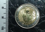 EURO - 2 EUROS - 2015 -FRANÇA - FLOR DE CUNHO - MOEDA COMEMORATIVA ALUSIVA A REPUBLICA