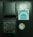 Moeda do Brasil - 5 Reais - 2014 - Comemorativa - São Luis - Unesco no estojo com certificado - P753 - República - Prata - Proof