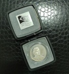 Moeda do Brasil - 2 Reais - Ayrton Senna - 1995 - Prata (.925) • 27 gr • 40mm - No estojo DANIFICADO E SEM O certificado original - A MOEDA ESTÁ PERFEITA.