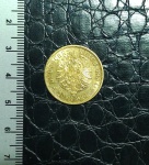 ALEMANHA - 20 MARK - 1884 - LETRA `A` - MOEDA DE OURO PESANDO 7,92GR - OURO 0,900 - ESTADO SOBERBO DE CONSERVAÇÃO