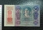 AUSTRIA - 50 COROAS - 1914 - SOBERBA - P-15