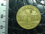 BRASIL - 500 RÉIS - 1935 - `REGENTE FEIJÓ` - CONSERVAÇÃO SOBERBA - TIRAGEM 14999 - PESANDO 3,90 GRAMAS