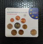 ALEMANHA - SET DE MOEDAS DE EURO EM BLISTER - 2008 - BERLIM - LETRA `A` - TODAS AS MOEDAS FLOR DE CUNHO