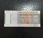 BRASIL - CÉDULA DE 500 CRUZEIROS - C150 - 1979 - FLOR DE ESTAMPA - CÉDULA COMEMORATIVA AOS 150 ANOS DA INDEPENDENCIA - RAÇAS