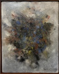 BANDEIRA, ANTÔNIO "Sem título", óleo sobre tela, medindo 30 X 25 cm, assinado canto inferior
