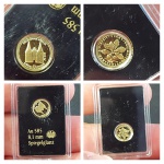 Medalha de Ouro na embalagem original  - Produzidas pela MDM